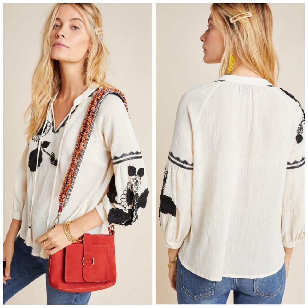 Vineet Bahl Penelope Peasant Blouse